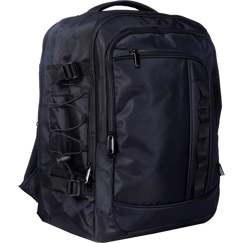 KT20 45x36x20cm Backpack Holdall 40L fits easyJet Maximum Cabin Hand Luggage Under Seat Flight Bag, Black - Take The Maximum on Board Without Charges!